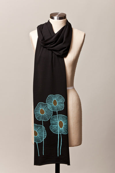 Pineapple Scarf - Black