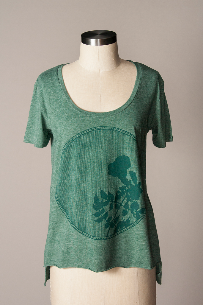 Trumpet Creeper Weekend Tee - Pine