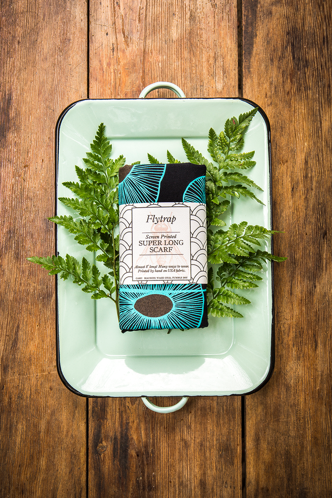 Pineapple Scarf - Black