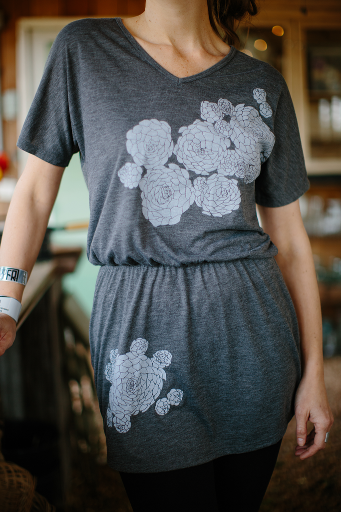 Succulent Cinch-Waist Tunic