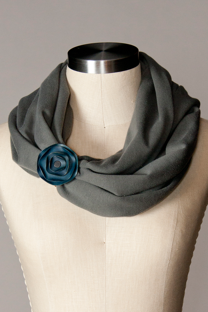 Scarf Cuff - Navy
